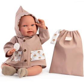 Antonio Juan Recién Nacida Pipa Con Chubasquero De Antonio Juan