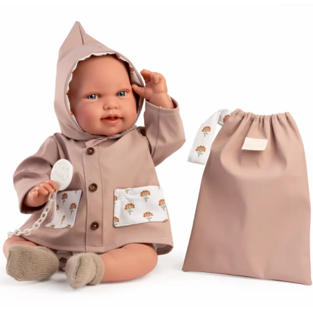 Antonio Juan Recién Nacida Pipa Con Chubasquero De Antonio Juan