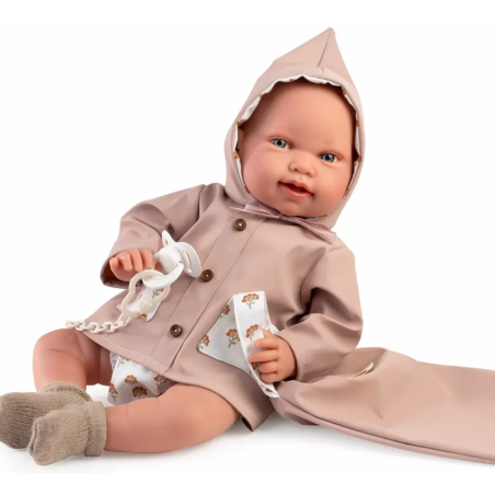 Antonio Juan Recién Nacida Pipa Con Chubasquero