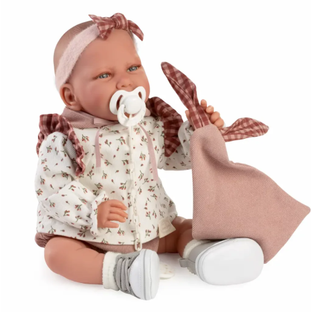 Antonio Juan Recién Nacida Carla Vestido Con Mantita De Antonio Juan