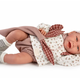 Antonio Juan Recién Nacida Carla Vestido Con Mantita De Antonio Juan 2