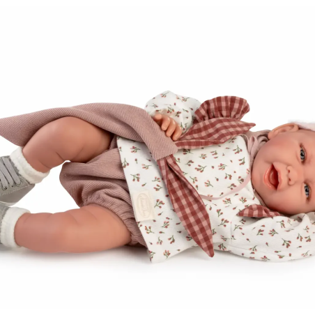 Antonio Juan Recién Nacida Carla Vestido Con Mantita