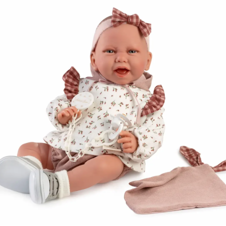 Antonio Juan Recién Nacida Carla Vestido Con Mantita