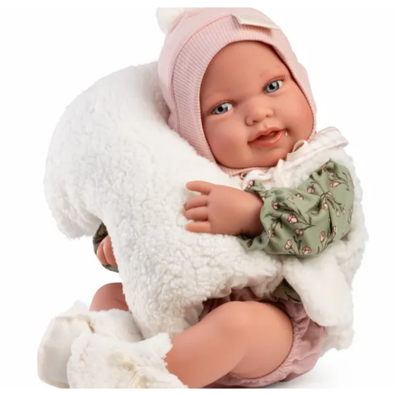 Antonio Juan Recién Nacida Pipa Chaleco Borreguillo De Antonio Juan