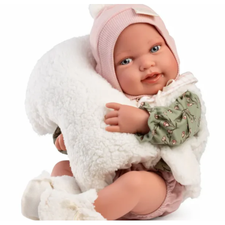 Antonio Juan Recién Nacida Pipa Chaleco Borreguillo De Antonio Juan