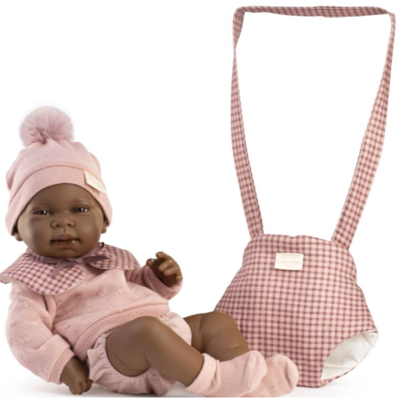 Antonio Juan Recién Nacida Indira Con Portabebé