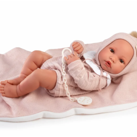 Antonio Juan Recién Nacida Erika Toquilla Rosa De Antonio Juan