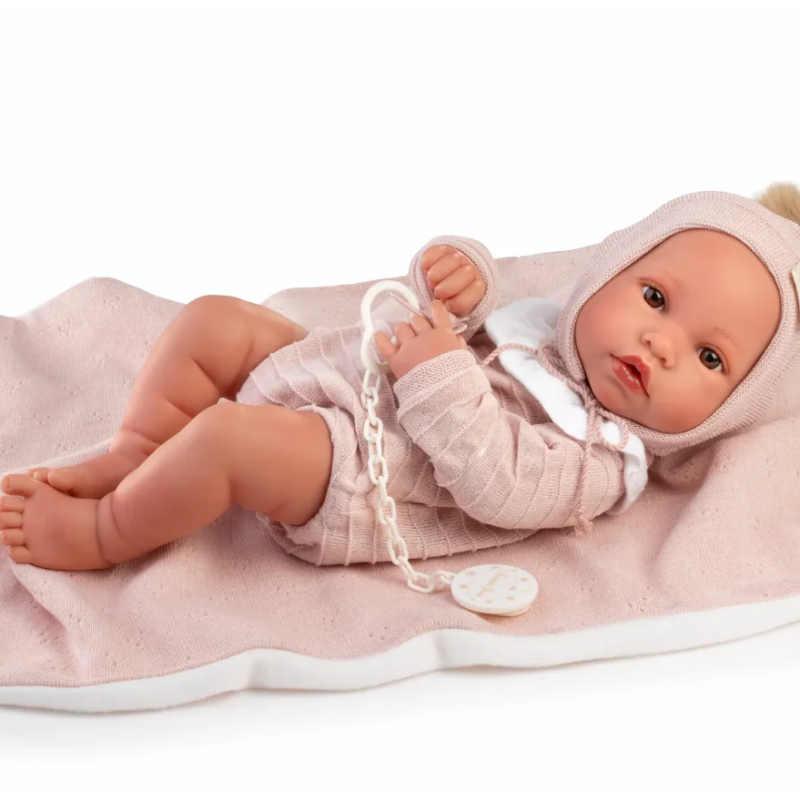 Antonio Juan Recién Nacida Erika Toquilla Rosa De Antonio Juan