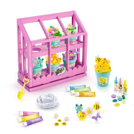 Slime Flor Mini Jardín