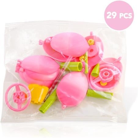 Construye Tu Flor Y Boli Surtido