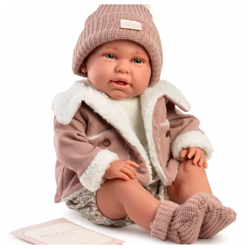 Antonio Juan Mi Primer Reborn Daniela Chaqueta Borrego De Antonio Juan