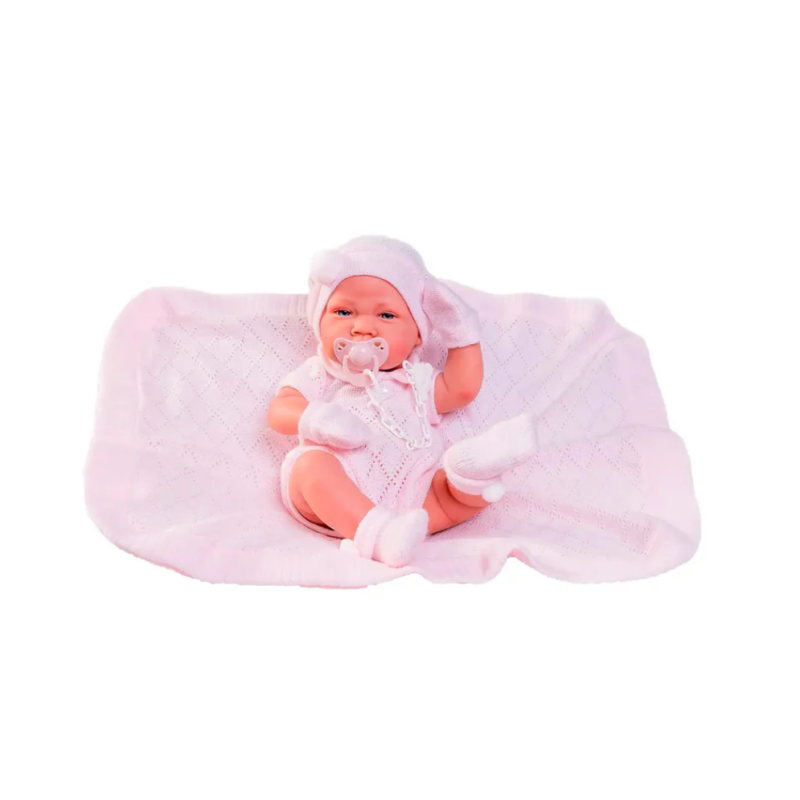 Antonio Juan Recién Nacida Lúa Con Toquilla De Antonio Juan