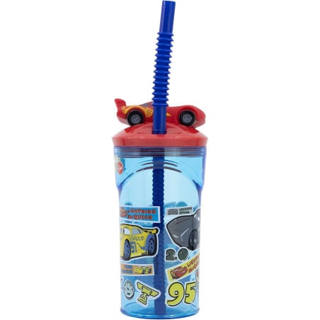 Vaso Figura 3D 360Ml Cars