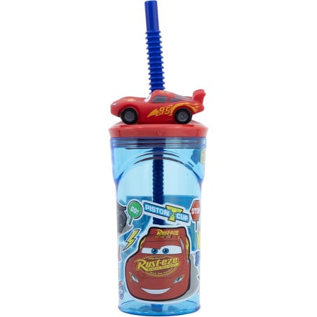 Vaso Figura 3D 360Ml Cars