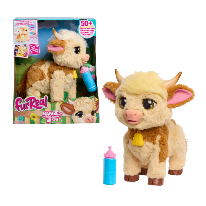 Peluche Interactivo FurReal Vaca Maggie  De Just Play