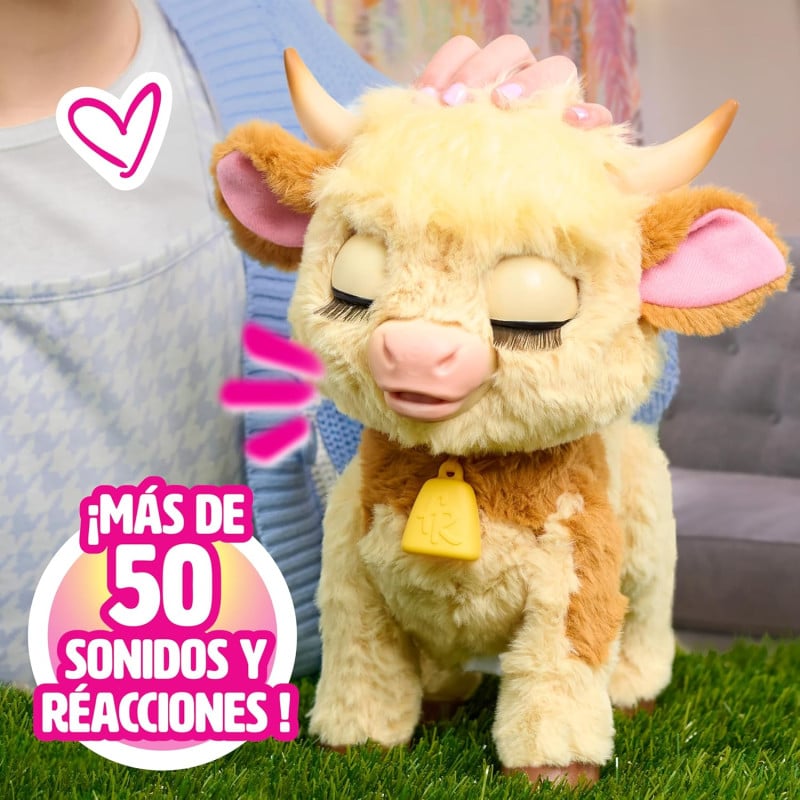 Peluche Interactivo FurReal Vaca Maggie