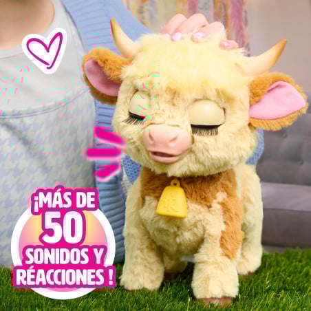 Peluche Interactivo FurReal Vaca Maggie
