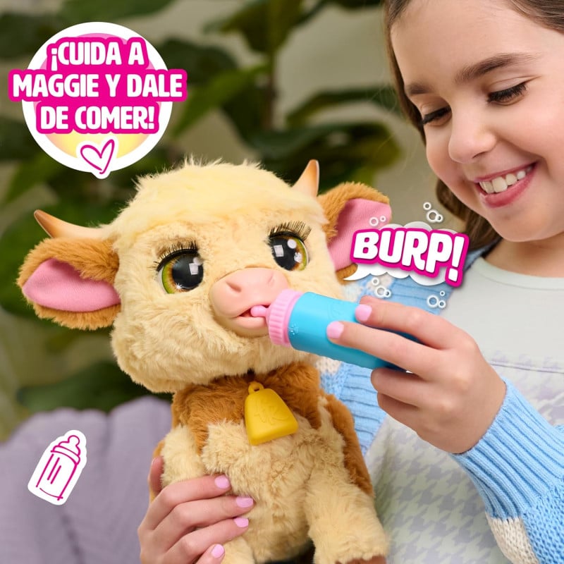 Peluche Interactivo FurReal Vaca Maggie