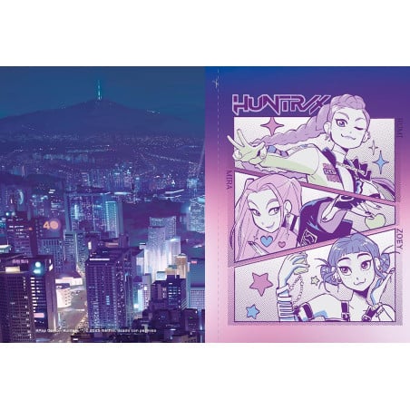 KPop Demon Hunters: Libro Oficial De Pósteres