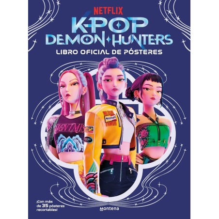 KPop Demon Hunters: Libro Oficial De Pósteres De Random House