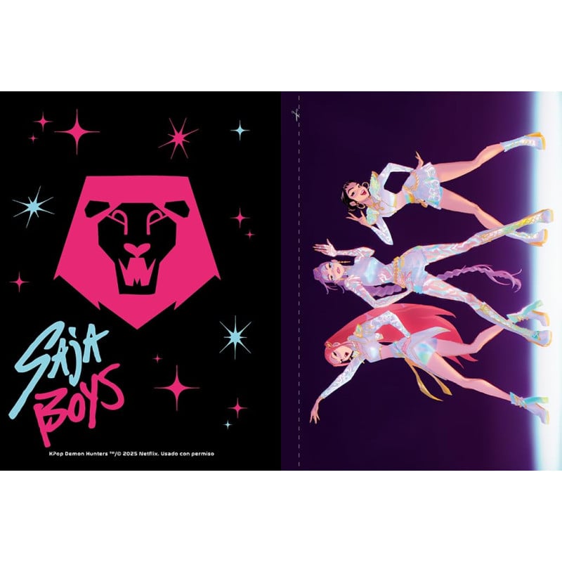 KPop Demon Hunters: Libro Oficial De Pósteres