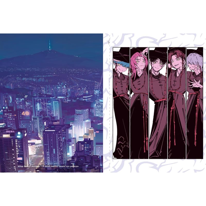KPop Demon Hunters: Libro Oficial De Pósteres
