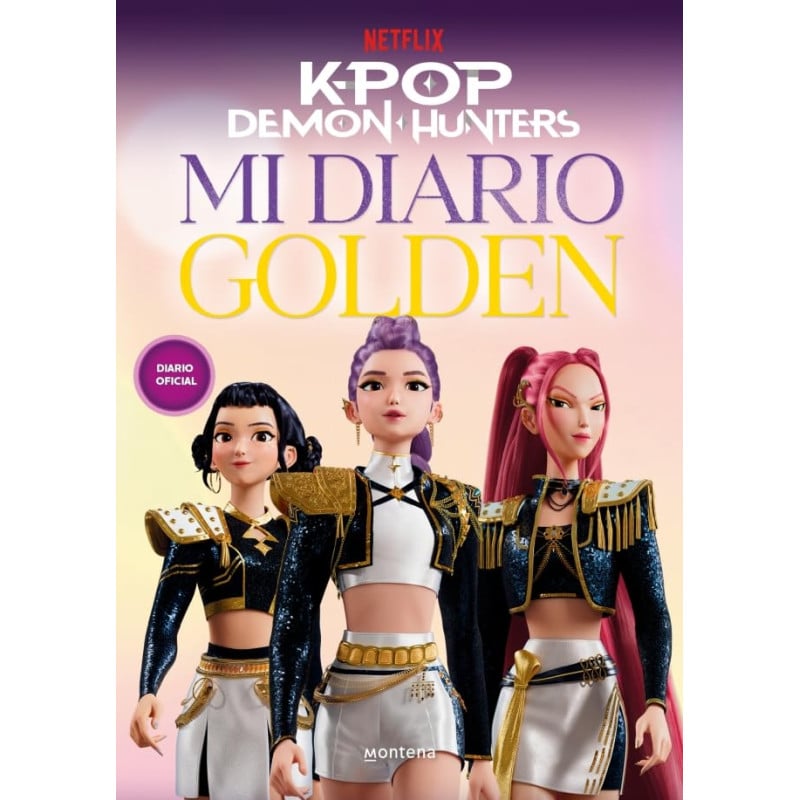 KPop Demon Hunters: Mi Diario Golden De Random House