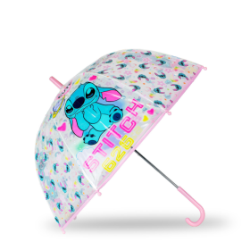 Paraguas Transparente Stitch 46 Cm