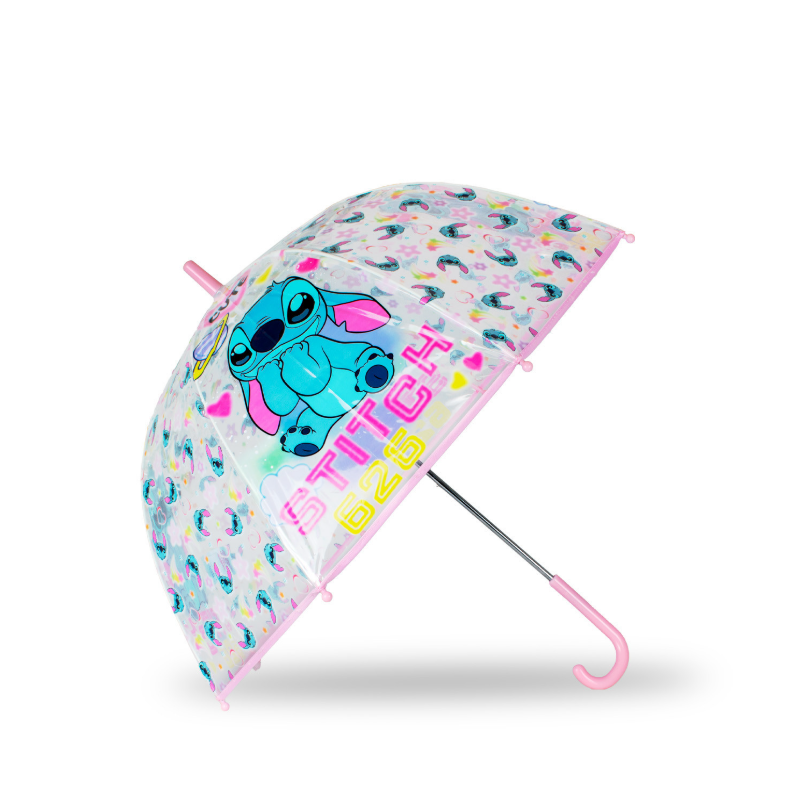 Paraguas Transparente Stitch 46 Cm