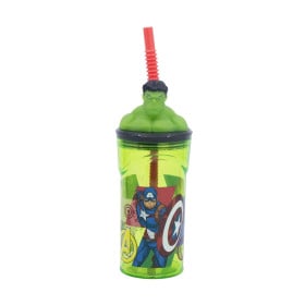 Vaso Figura 3D Hulk Avengers 360 Ml
