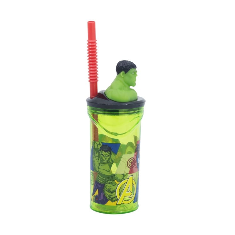 Vaso Figura 3D Hulk Avengers 360 Ml