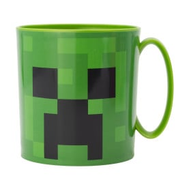 Taza Minecraft Creeper Green 390 Ml De Stor