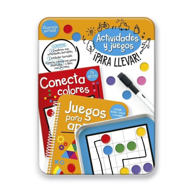 Imagiland Kit Actividades Jugar Y Aprender ¡Para Llevar!