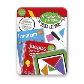 Imagiland Kit De Actividades Y Juegos Tangram Magnético