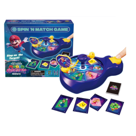 Super Mario Galaxy Juego De Mesa Spin'n Match