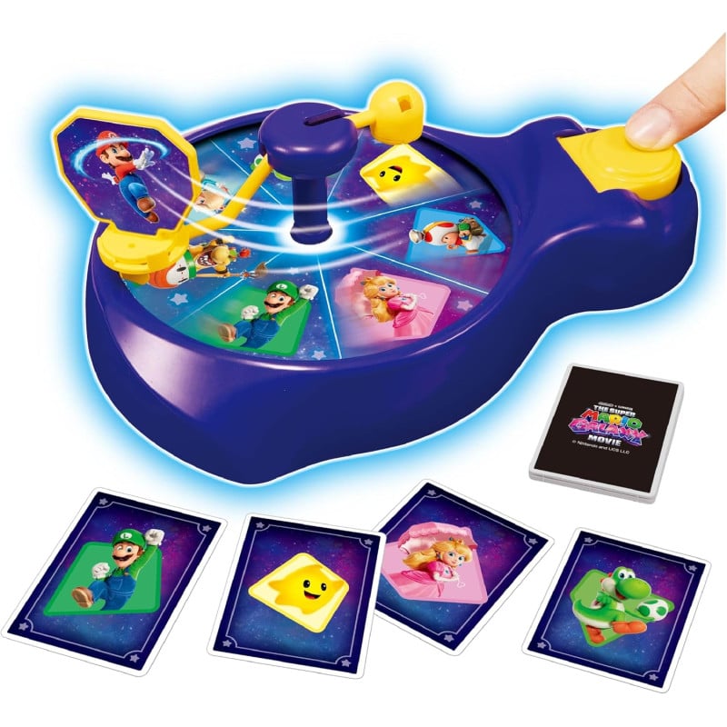 Super Mario Galaxy Juego De Mesa Spin'n Match