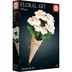 Floral Art 6 Rosas Blancas 2