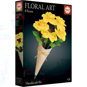 Floral Art 6 Rosas Amarillas Educa 2
