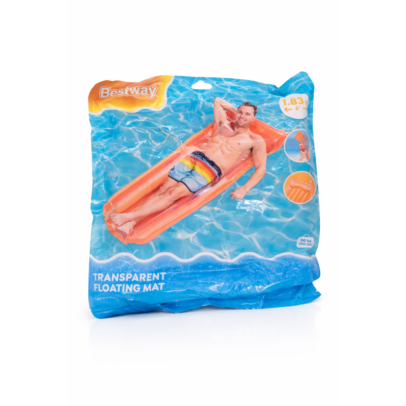 Colchoneta Transparente Colores 183 Cm Surtida