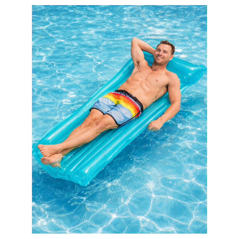 Colchoneta Transparente Colores 183 Cm Surtida