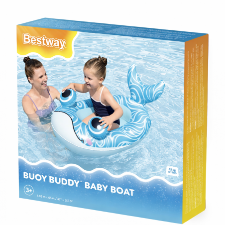 Barca Infantil Animales Marinos 111 Cm Surtido