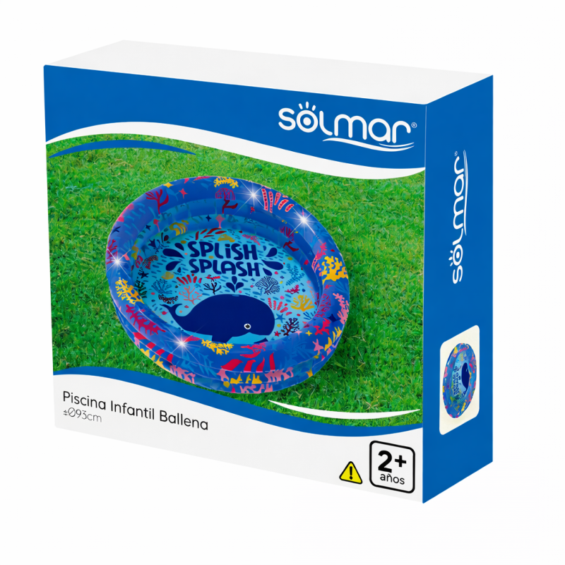 Piscina Infantil Splash 93 Cm Surtida