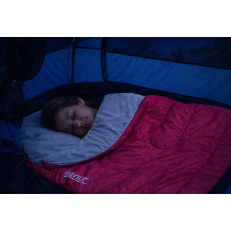 Saco De Dormir Rojo 200 Cm