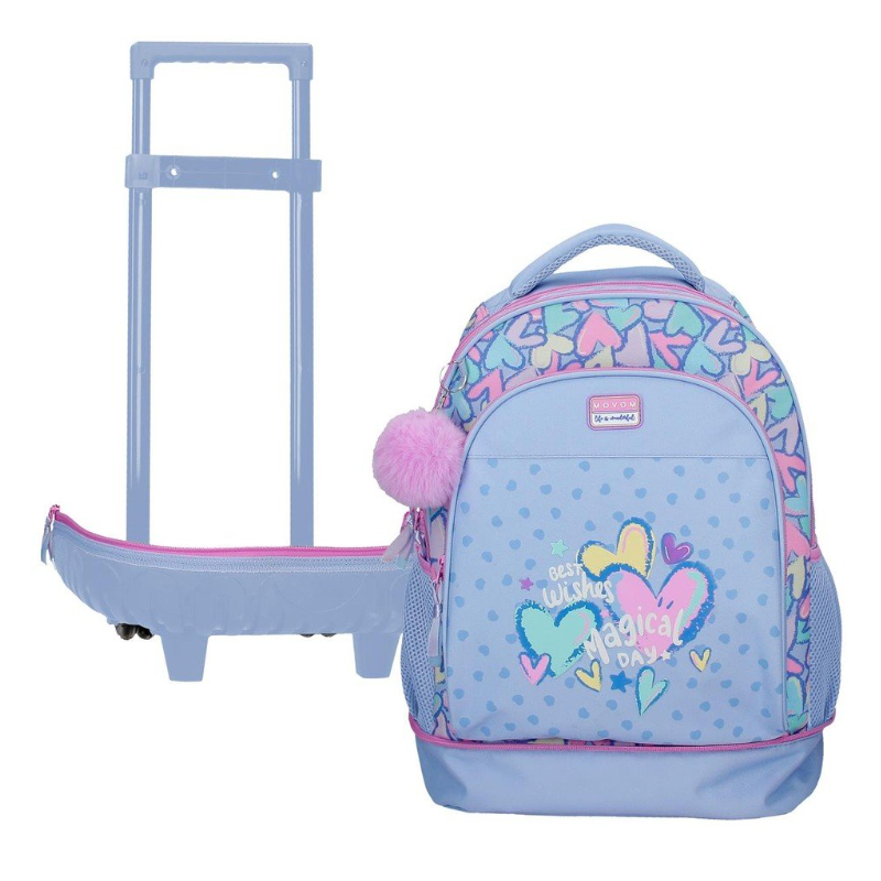 Mochila Compacta Desmontable 2 Ruedas