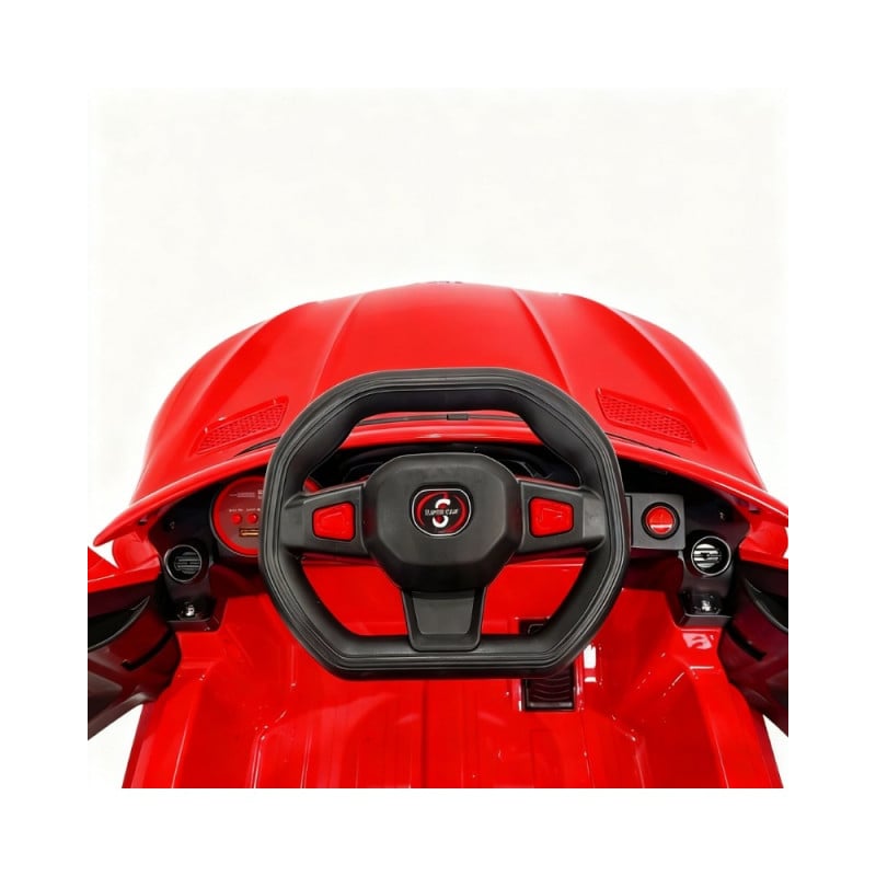 Coche Eléctrico Deportivo Royal Con Mando Rojo 12V