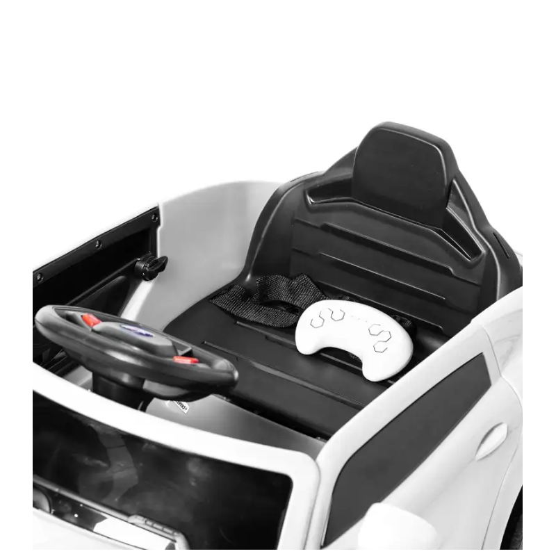 Coche Eléctrico Deportivo Royal Con Mando Blanco 12V