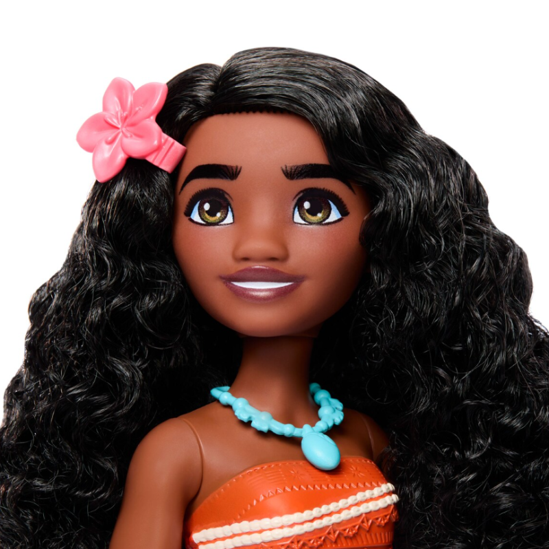 Vaiana Con Animalitos Marinos