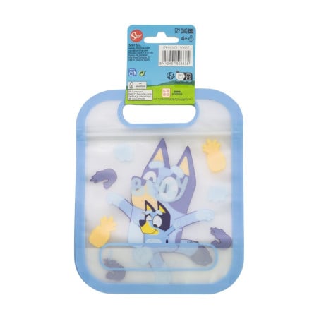 Set Bolsas Con Cierre Zip Bluey