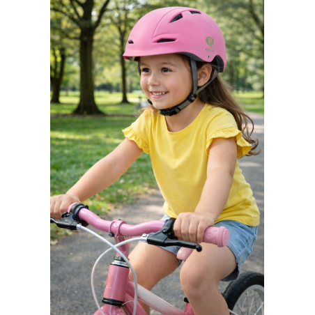 Qplay Casco Manbo Rosa Talla M