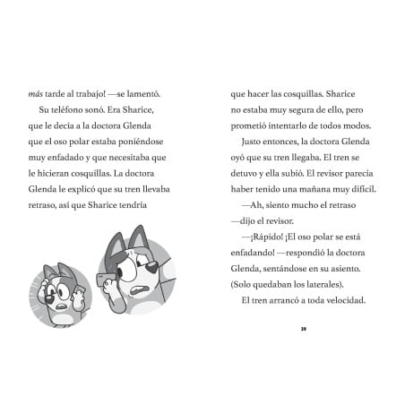 Bluey Primeras Lecturas Trenes